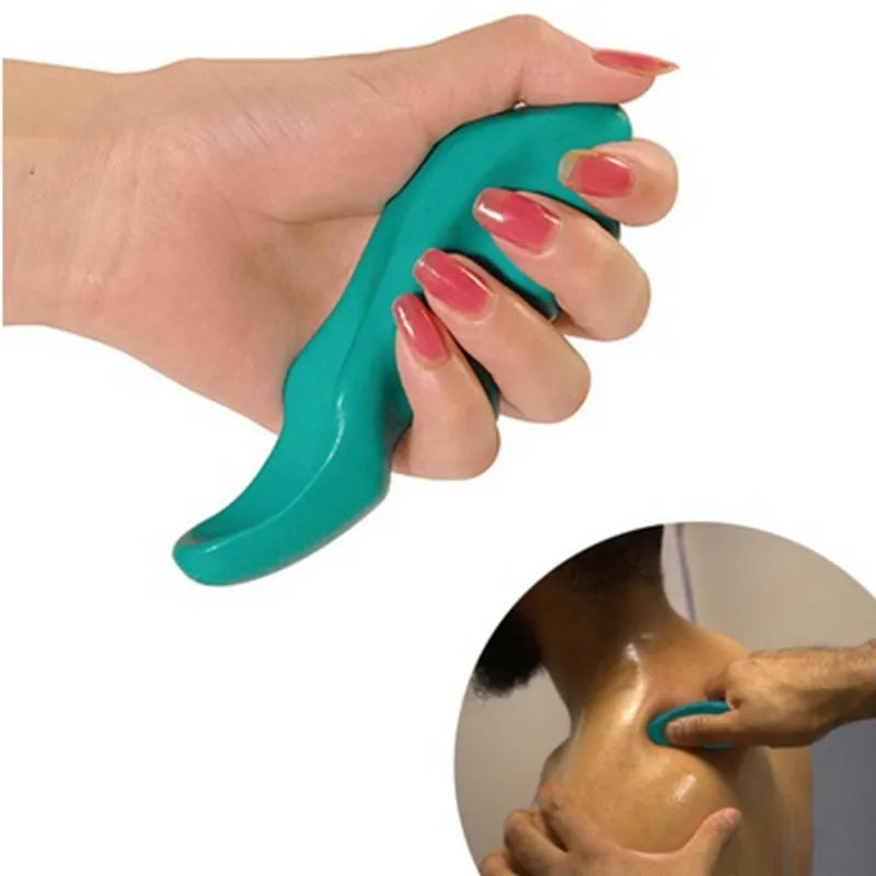 1 Pc Portable Effective For Deep Tissue Massage Saver Massager Green Thumb Protector Relaxing Neck And Back Cool Tool