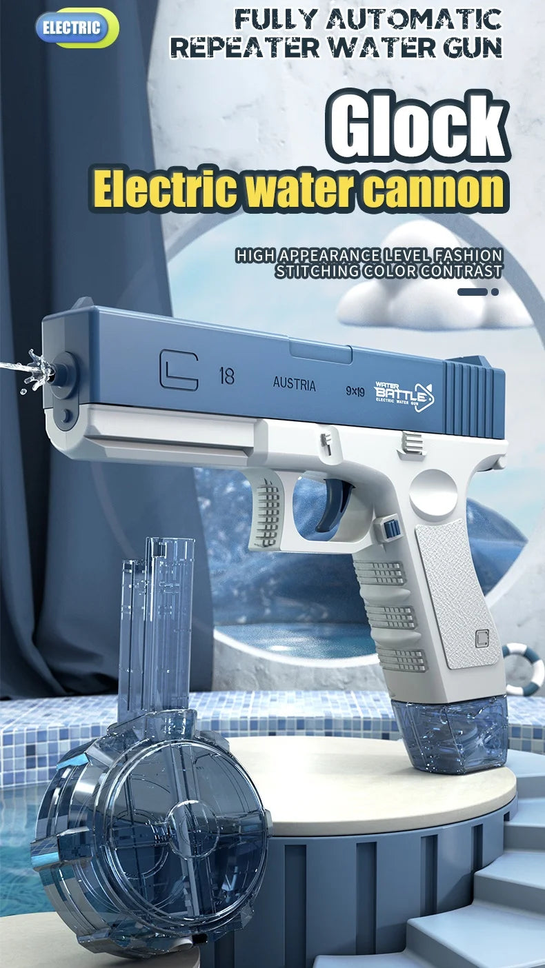 Electric Water Gun Rechargeable Automatic Spray Gun