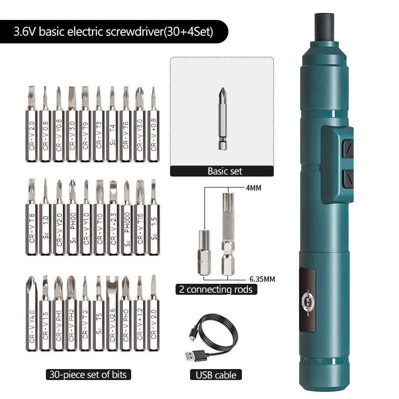 Cordless Electric Screwdriver