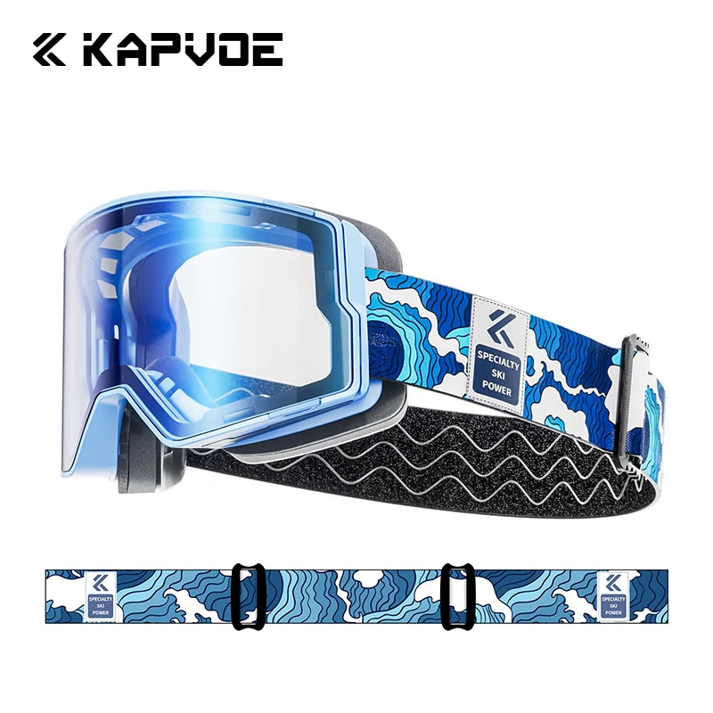 Kapvoe Photochromic Ski Goggles