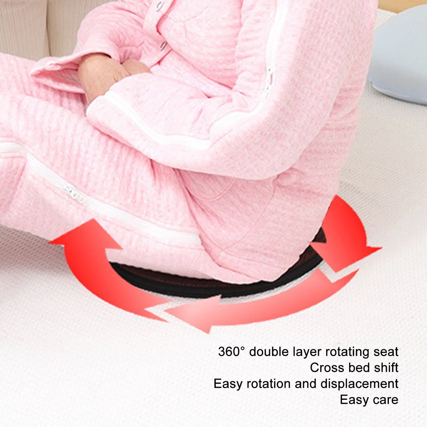 Black Swivel Seat Cushion