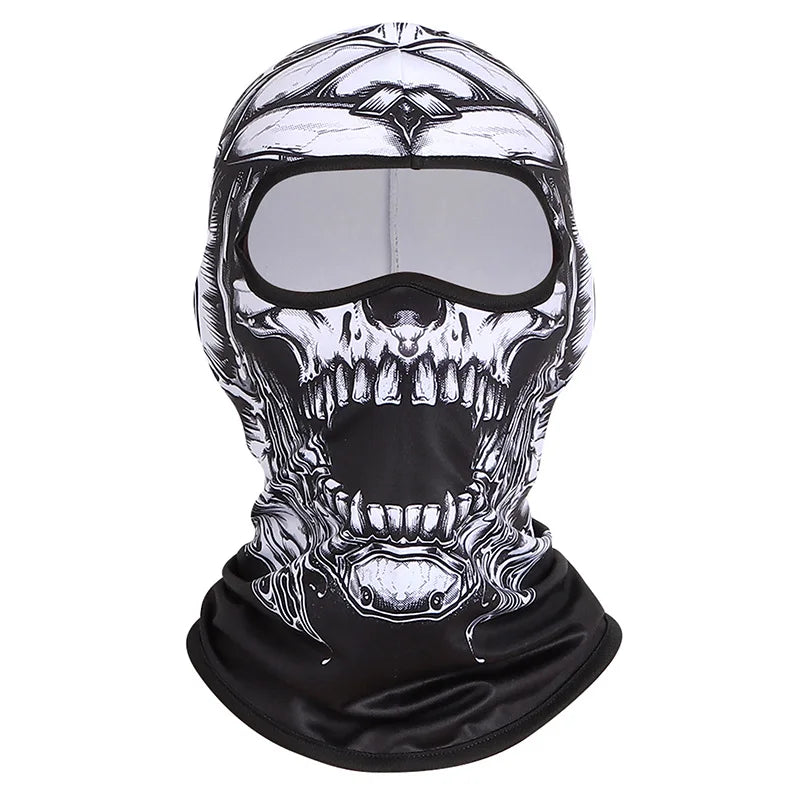 Tactical Balaclava Skull Full Face Cover Hat Motorcycle Mask
