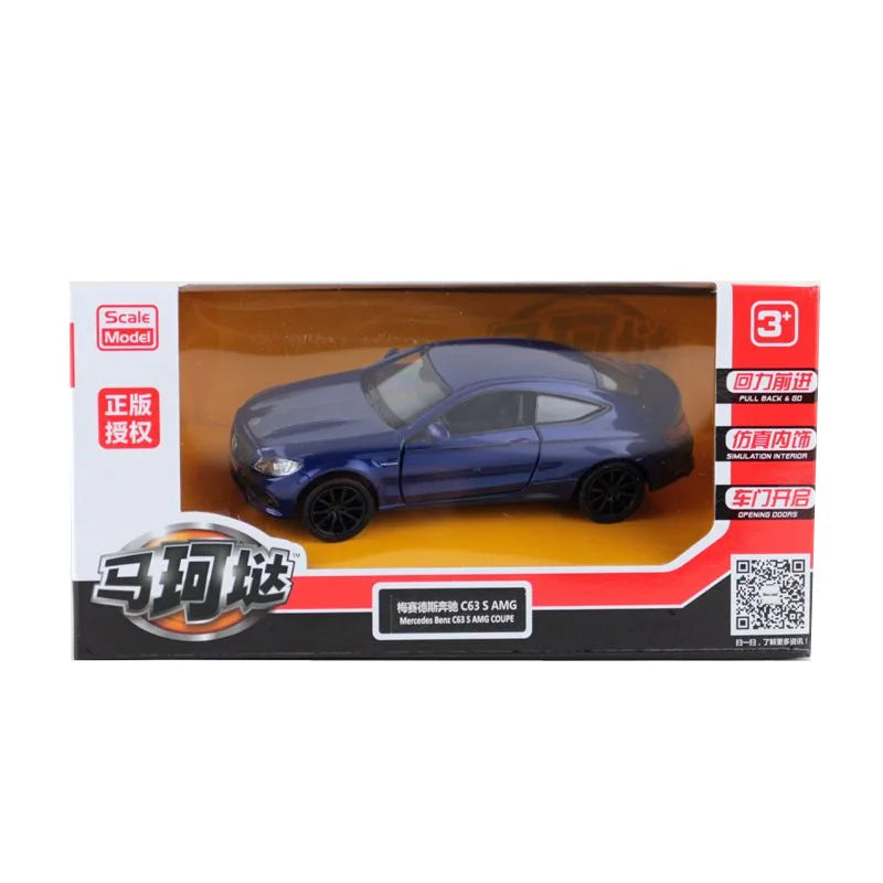 1:36 Mercedes-Benz C63 AMG Coupe Alloy Car Model