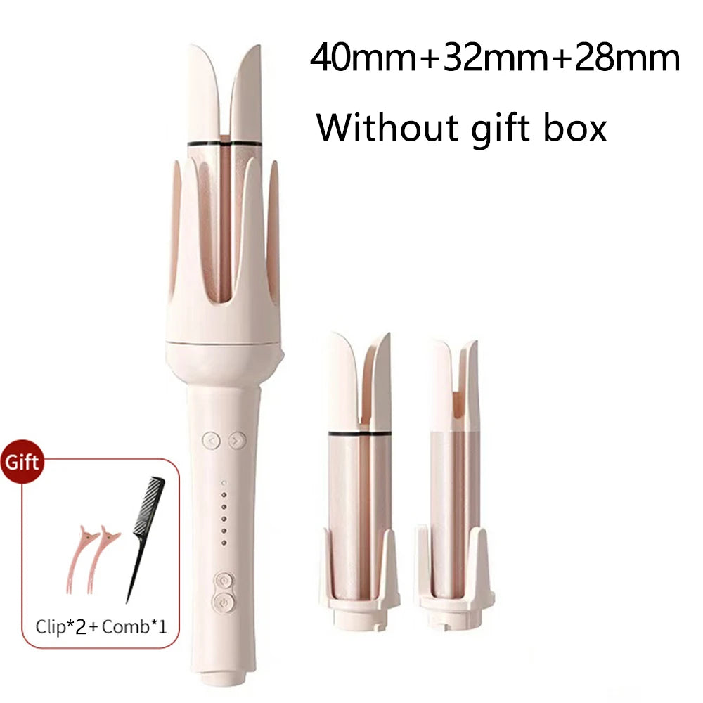 Auto Rotating Ceramic Hair Roller Professional Curling Iron