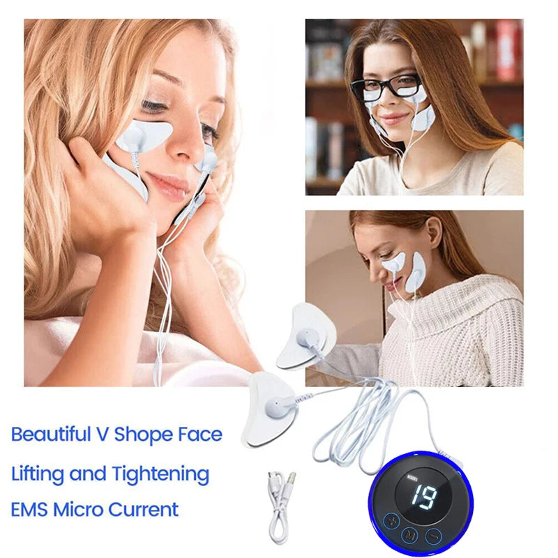 V-Face Massager Facial Lifting Muscle Exercise Instrument