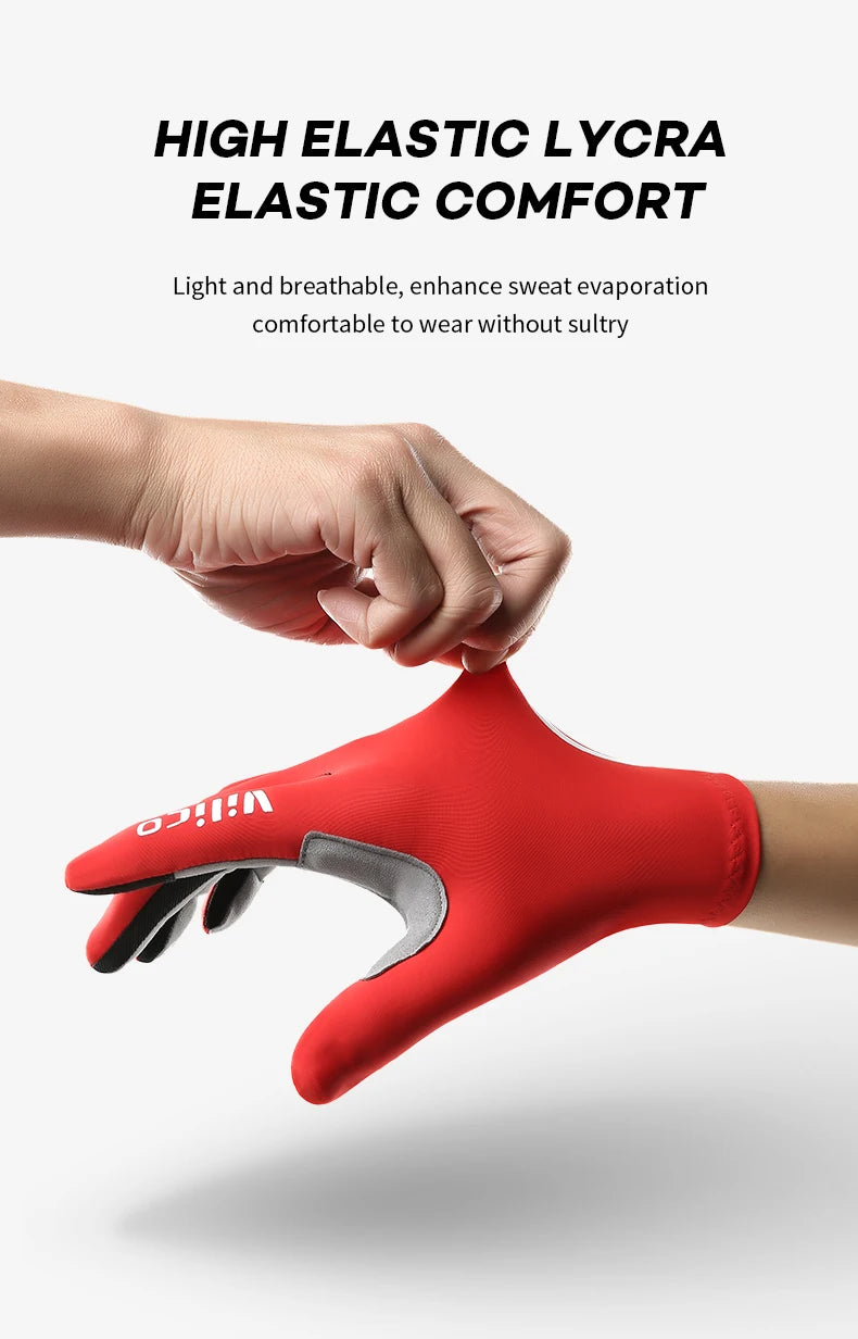 Touch Screen Long Full Fingers Half Fingers Gel Sports Cycling Gloves