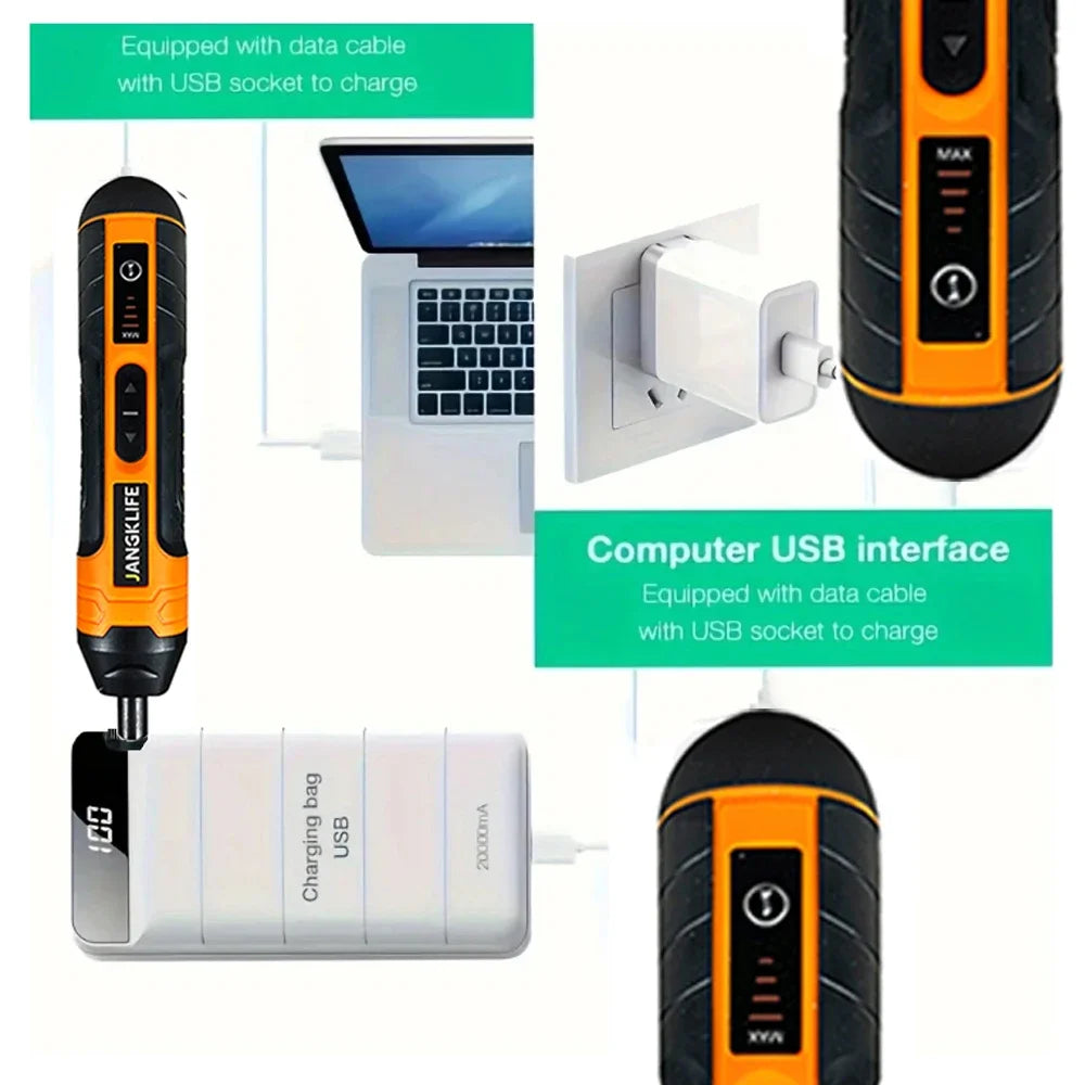 Cordless Electric Screwdriver