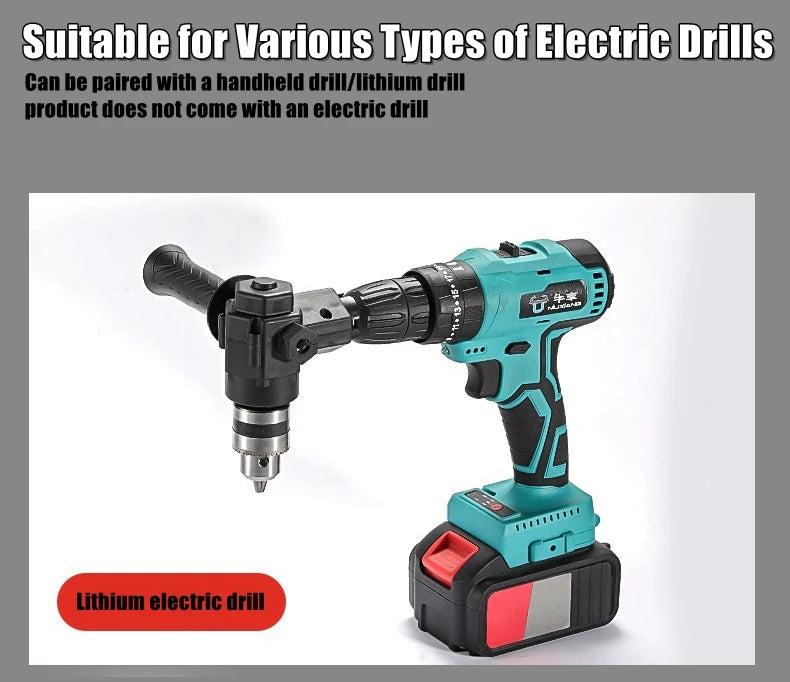 90° Three Jaw Chuck Corner Impact Drill