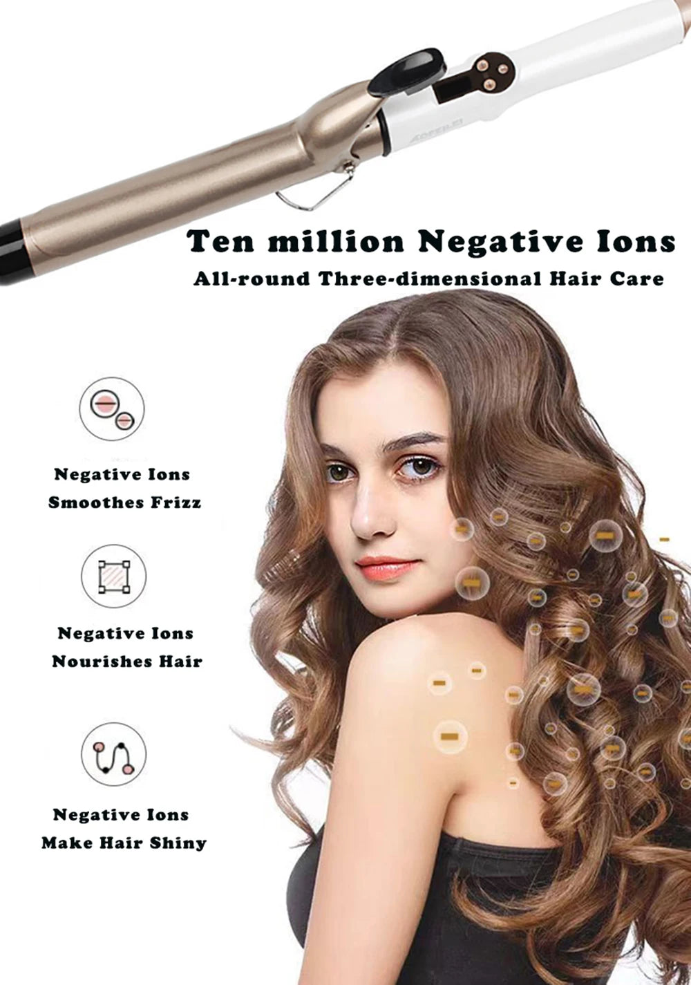 Electric Professional Ceramic Hair Curler