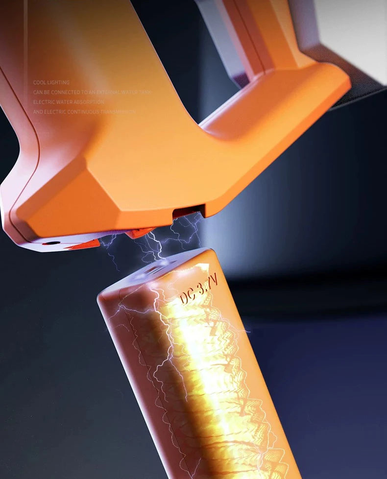 Cool Lights Electric Continuous Fire Water Gun