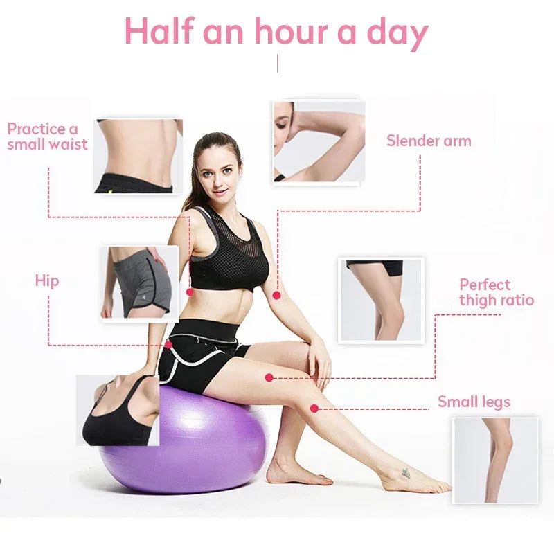 Yoga Ball Pilates Exercise Gymnastic Fitness Ball