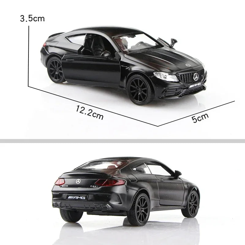 1:36 Mercedes-Benz C63 AMG Coupe Alloy Car Model