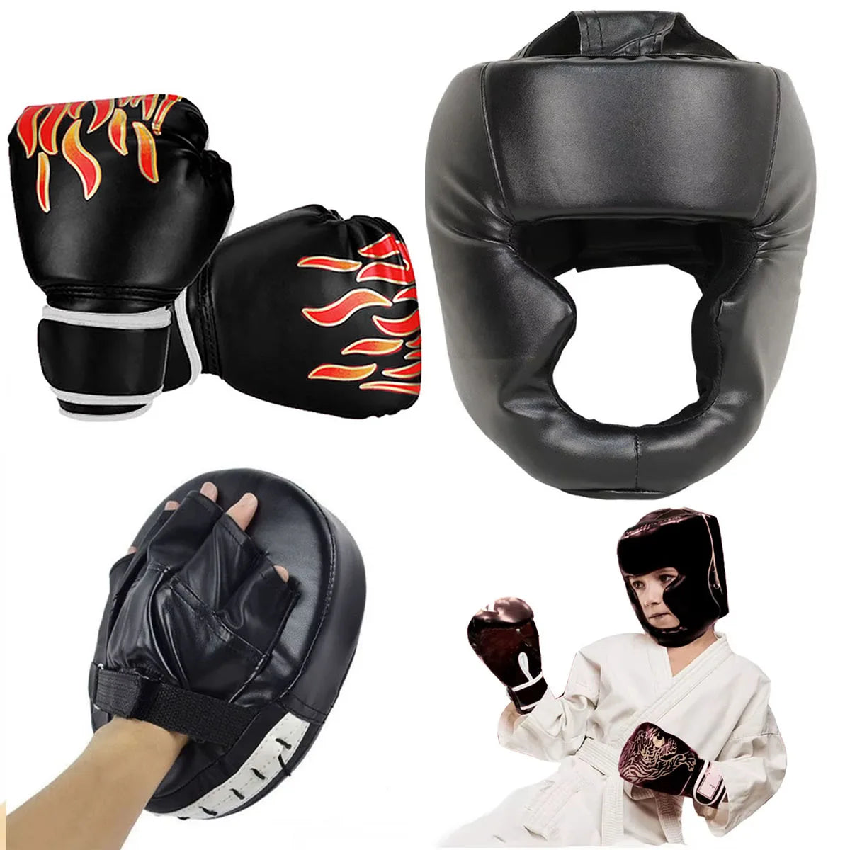 1 Pair Punching Training Workout Fight Exercise Mitts