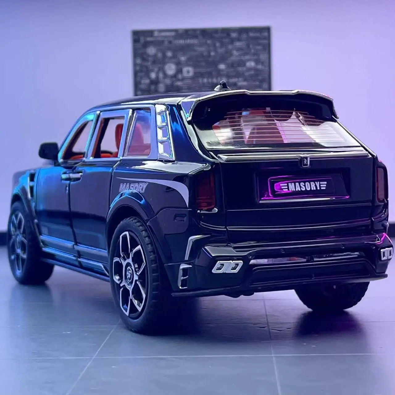 1:24 Rolls Royce Cullinan Masory SUV Alloy Luxy Car Model