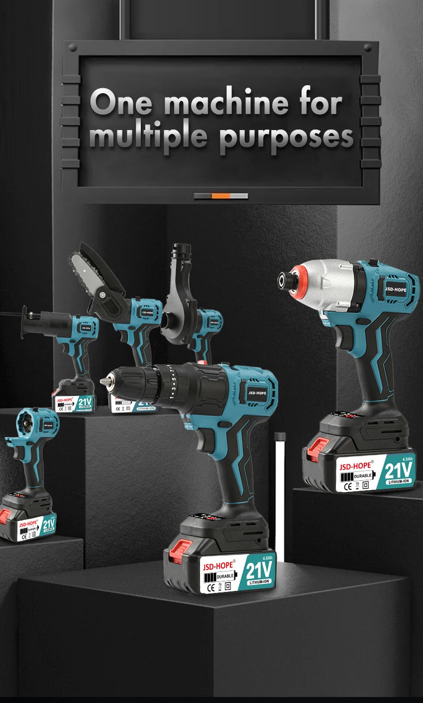Hand drill hammer drill to household electric hammer