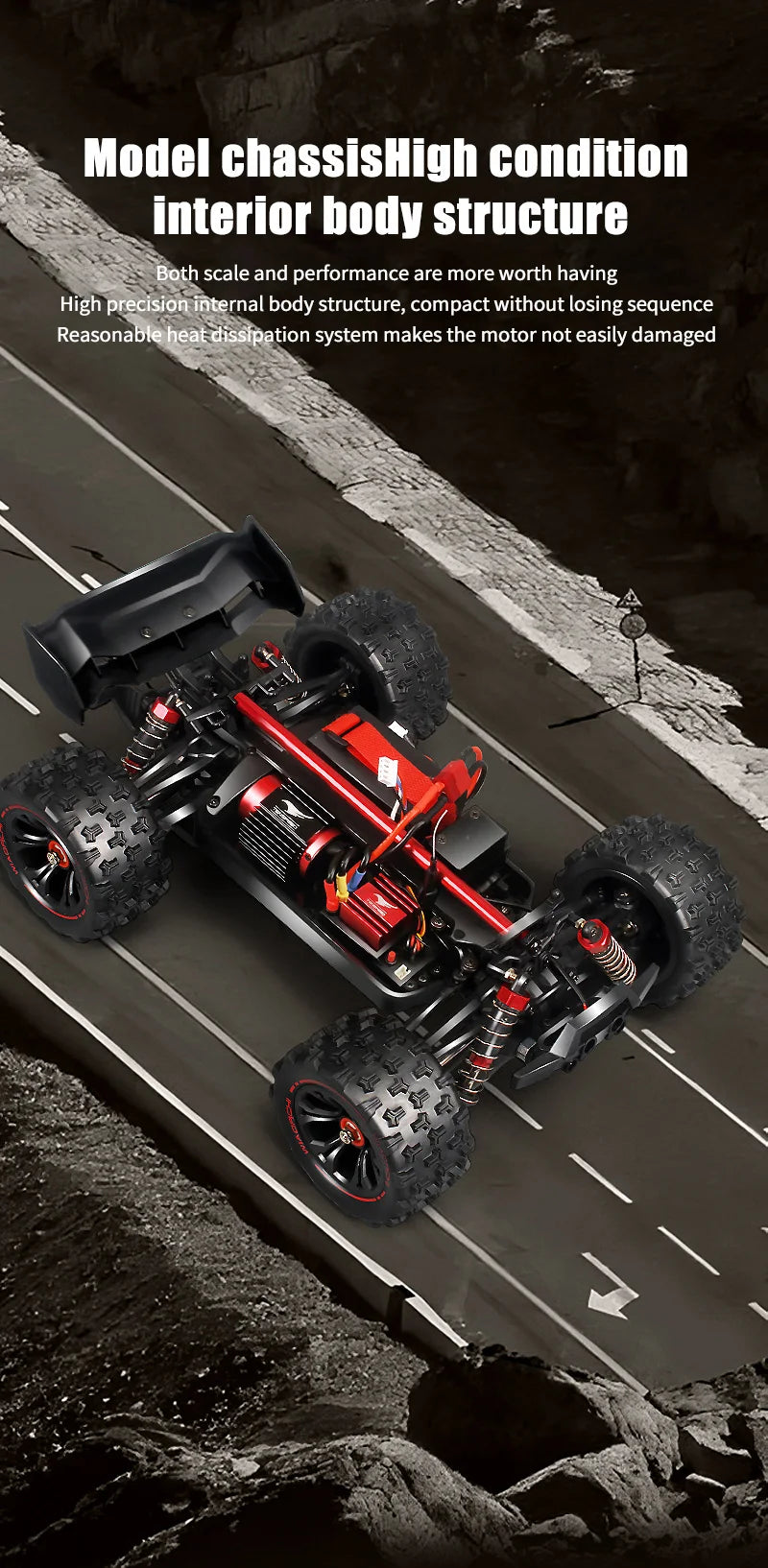1:16 85KM/H Or 50KM/H 4WD RC Car