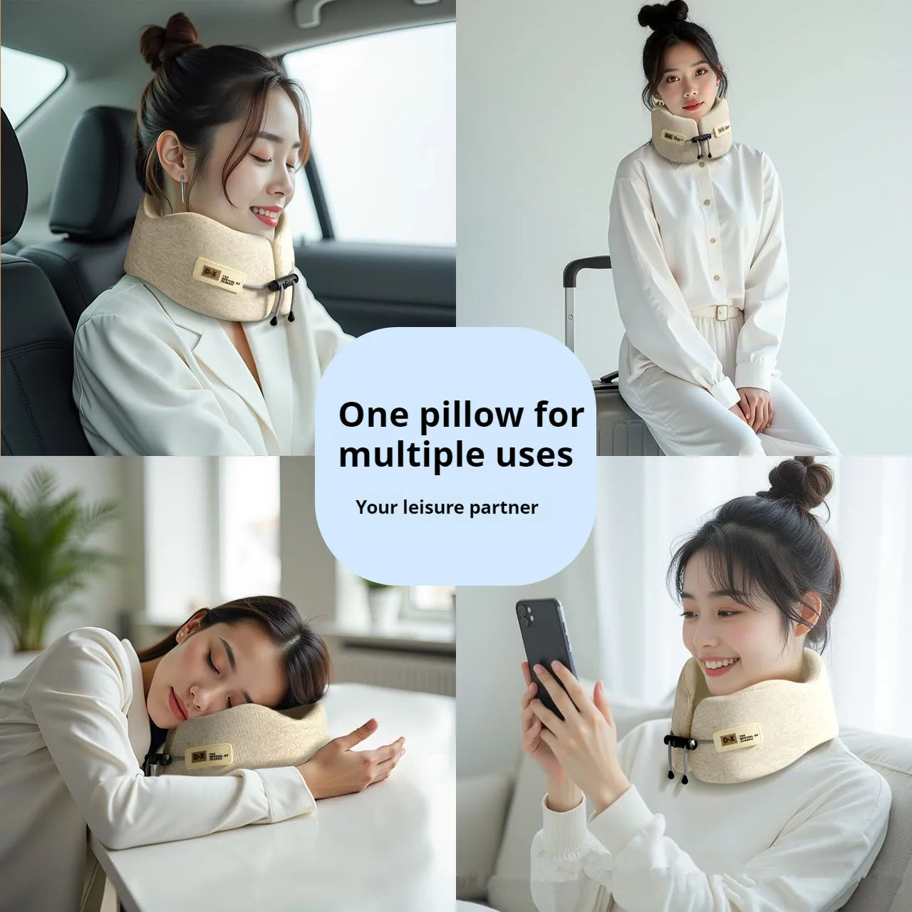 Memory Foam U-Shaped Pillow