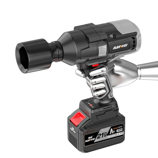NANWEI Industrial Grade Cordless Electric Impact Wrench
