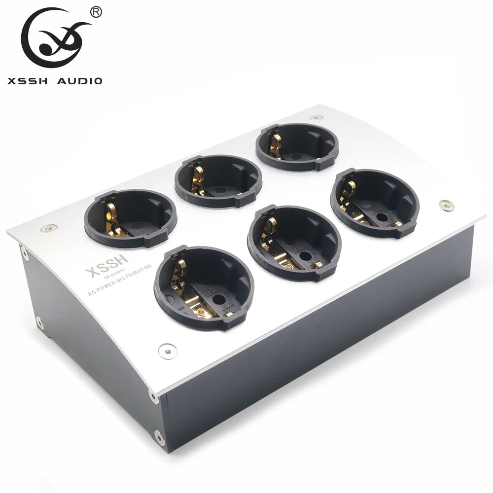 Power Outlet YIVO XSSH Audio EU Shuko Euro AC Power Distributor