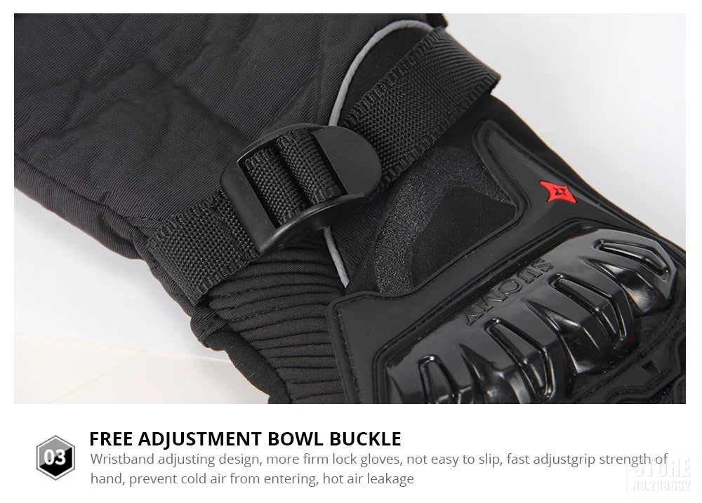 Motorcycle Gloves Windproof Waterproof Guantes Moto Men Motorbike Riding Gloves