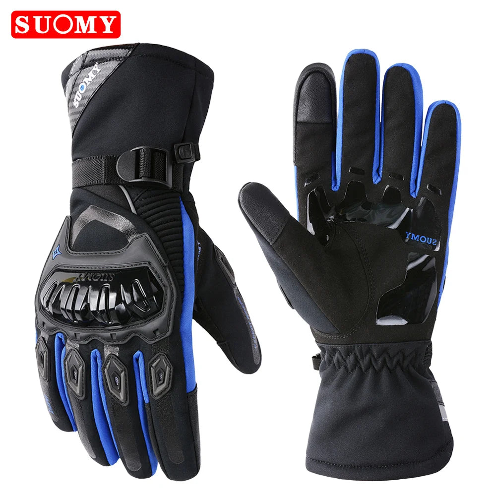 SUOMY Winter Warm Women Motorcycle Gloves