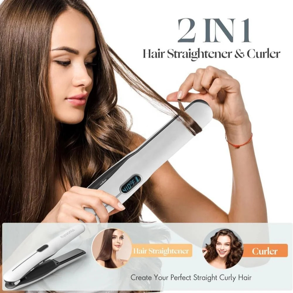 Mini Cordless Hair Straightener