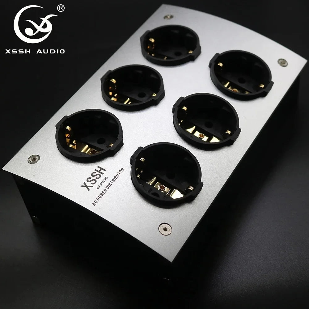 Power Outlet YIVO XSSH Audio EU Shuko Euro AC Power Distributor
