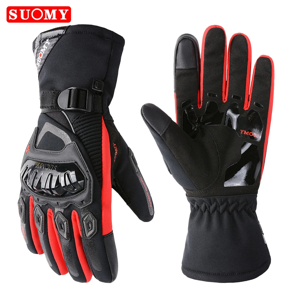 SUOMY Winter Warm Women Motorcycle Gloves