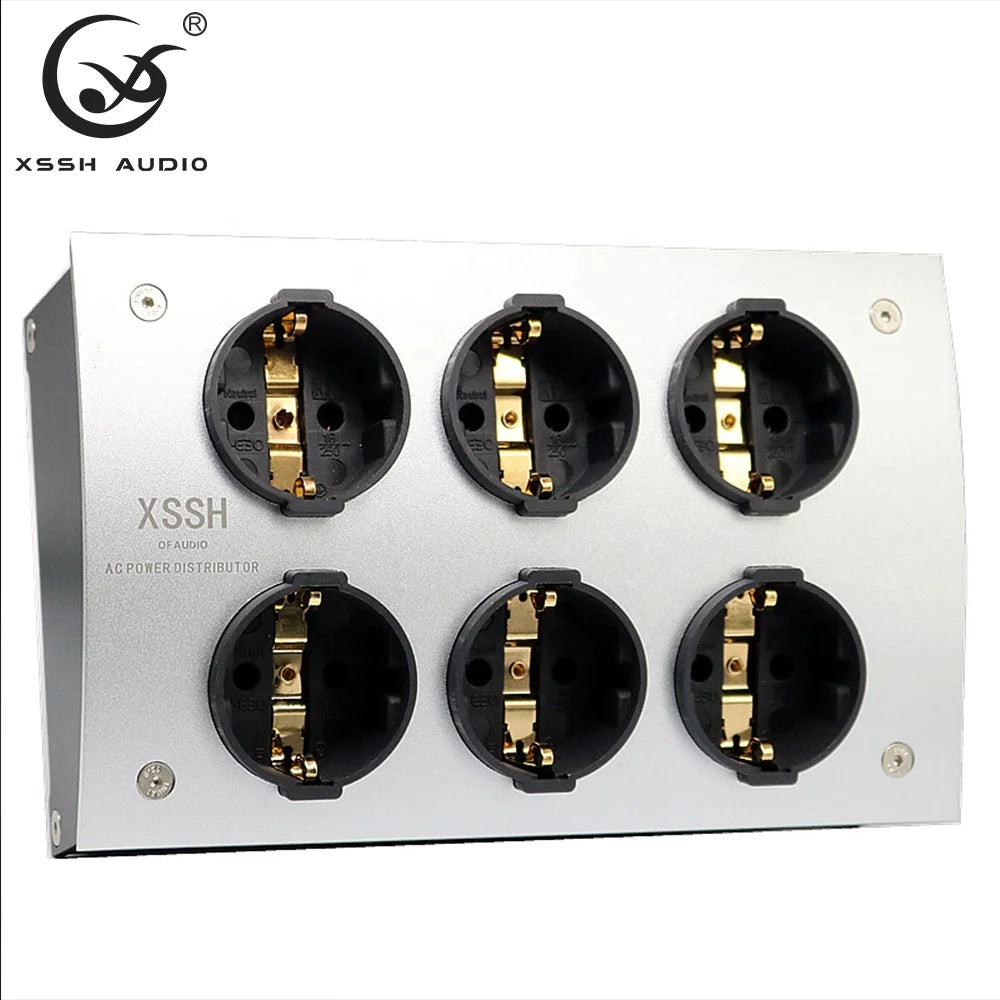 Power Outlet YIVO XSSH Audio EU Shuko Euro AC Power Distributor