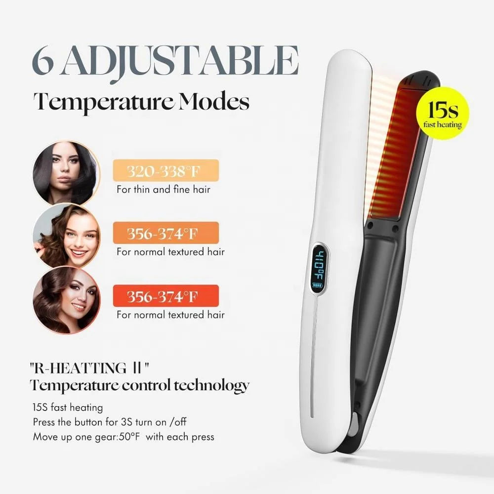 Mini Cordless Hair Straightener