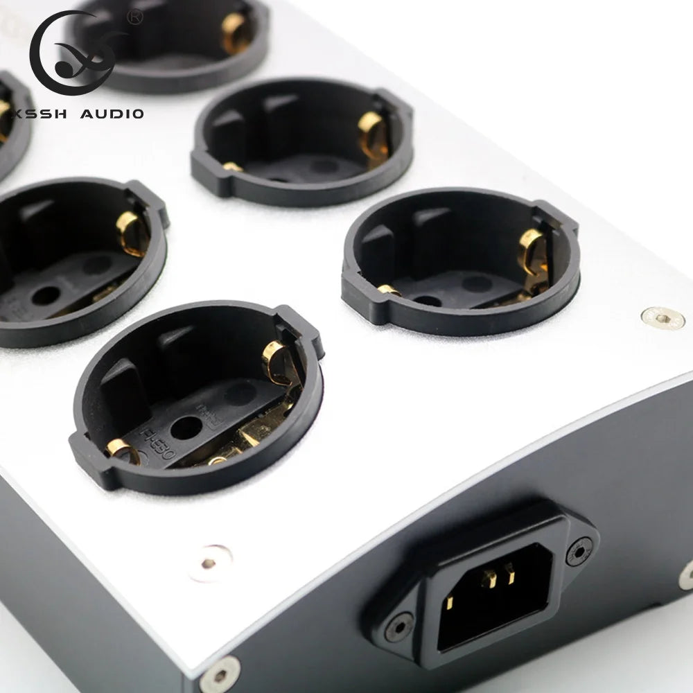 Power Outlet YIVO XSSH Audio EU Shuko Euro AC Power Distributor