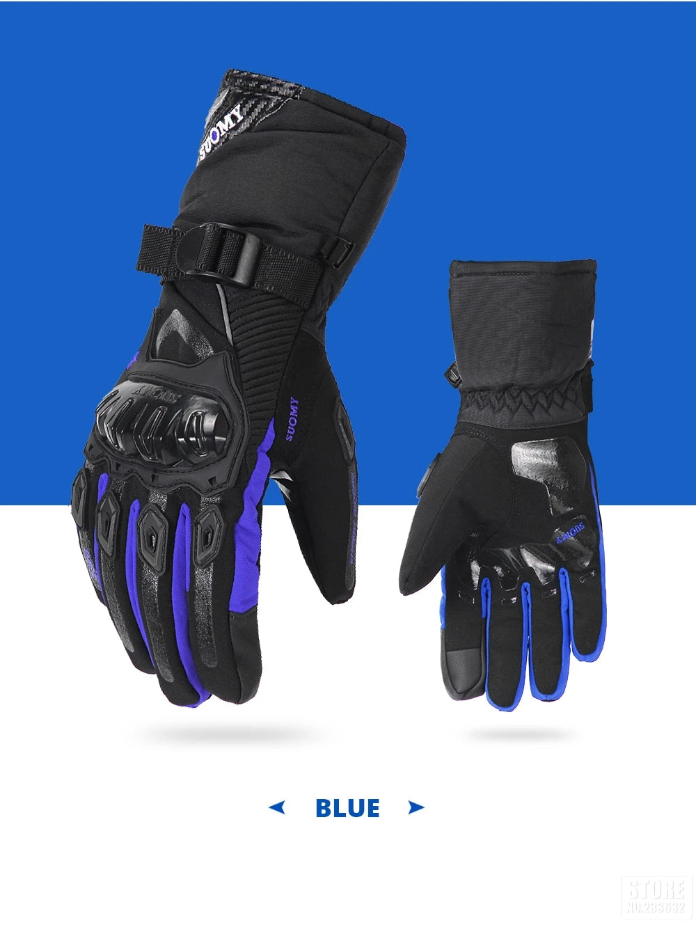 Motorcycle Gloves Windproof Waterproof Guantes Moto Men Motorbike Riding Gloves
