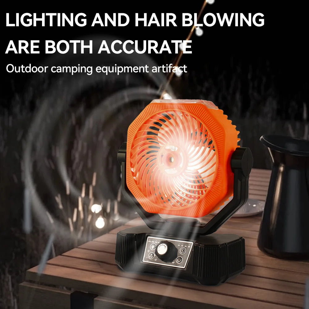 New 7500mah Portable Rechargeable Fans