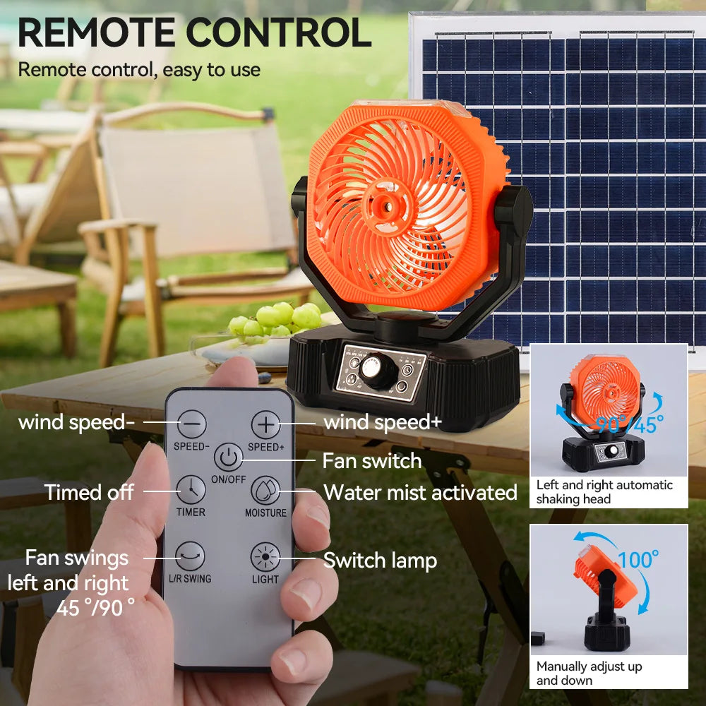 New 7500mah Portable Rechargeable Fans
