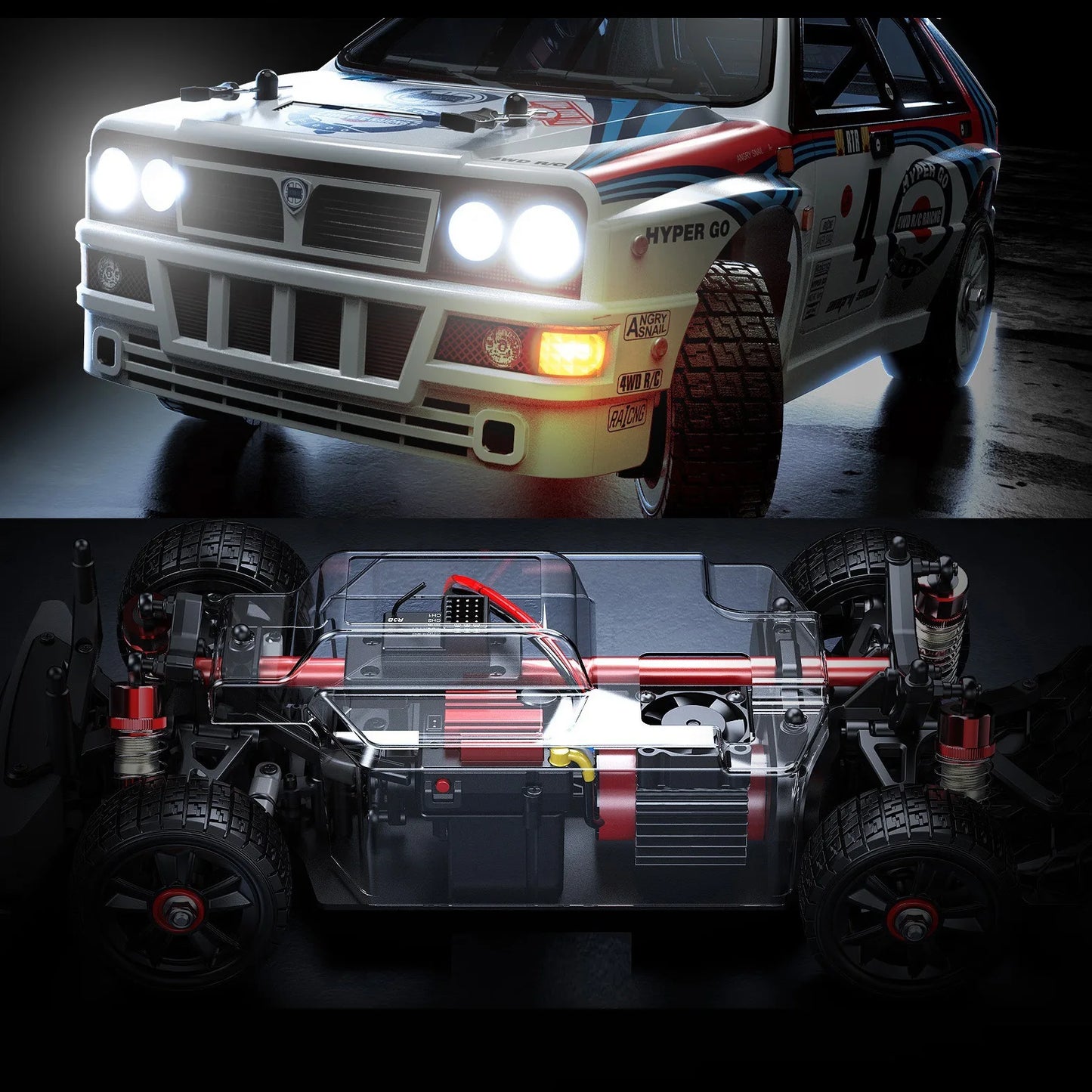 1/14 Drift RC Cars Racing Car Remote Control 55KM/H Brushless RC Trucks Rc Car Toys