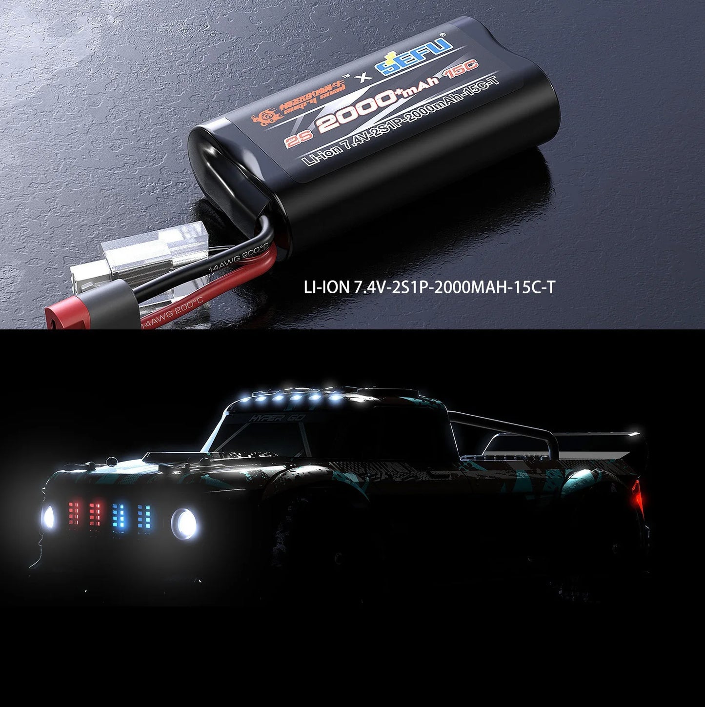 1/14 Drift RC Cars Racing Car Remote Control 55KM/H Brushless RC Trucks Rc Car Toys