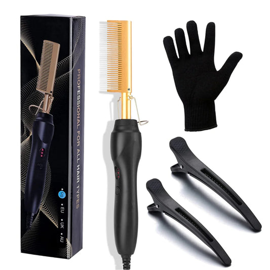 Wholesale Custom Private Label Copper Hot Comb
