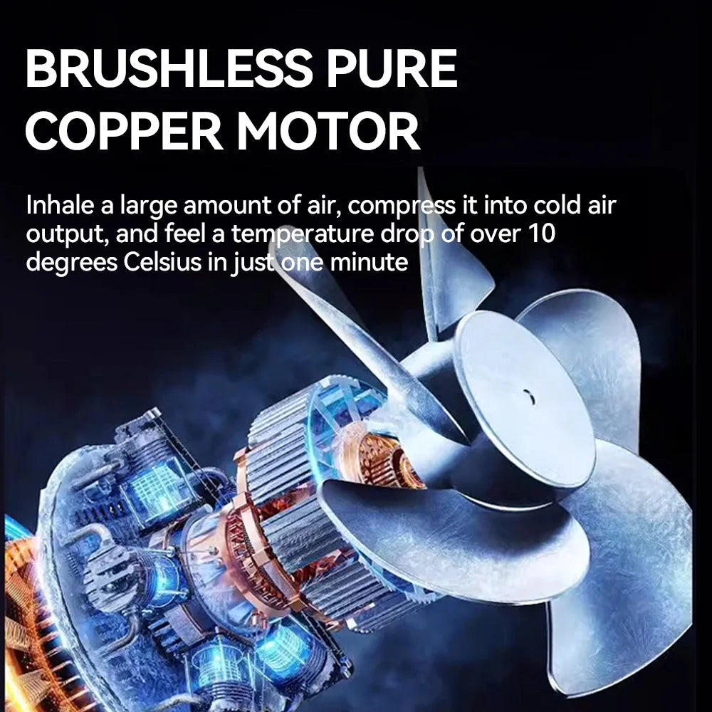 New 7500mah Portable Rechargeable Fans