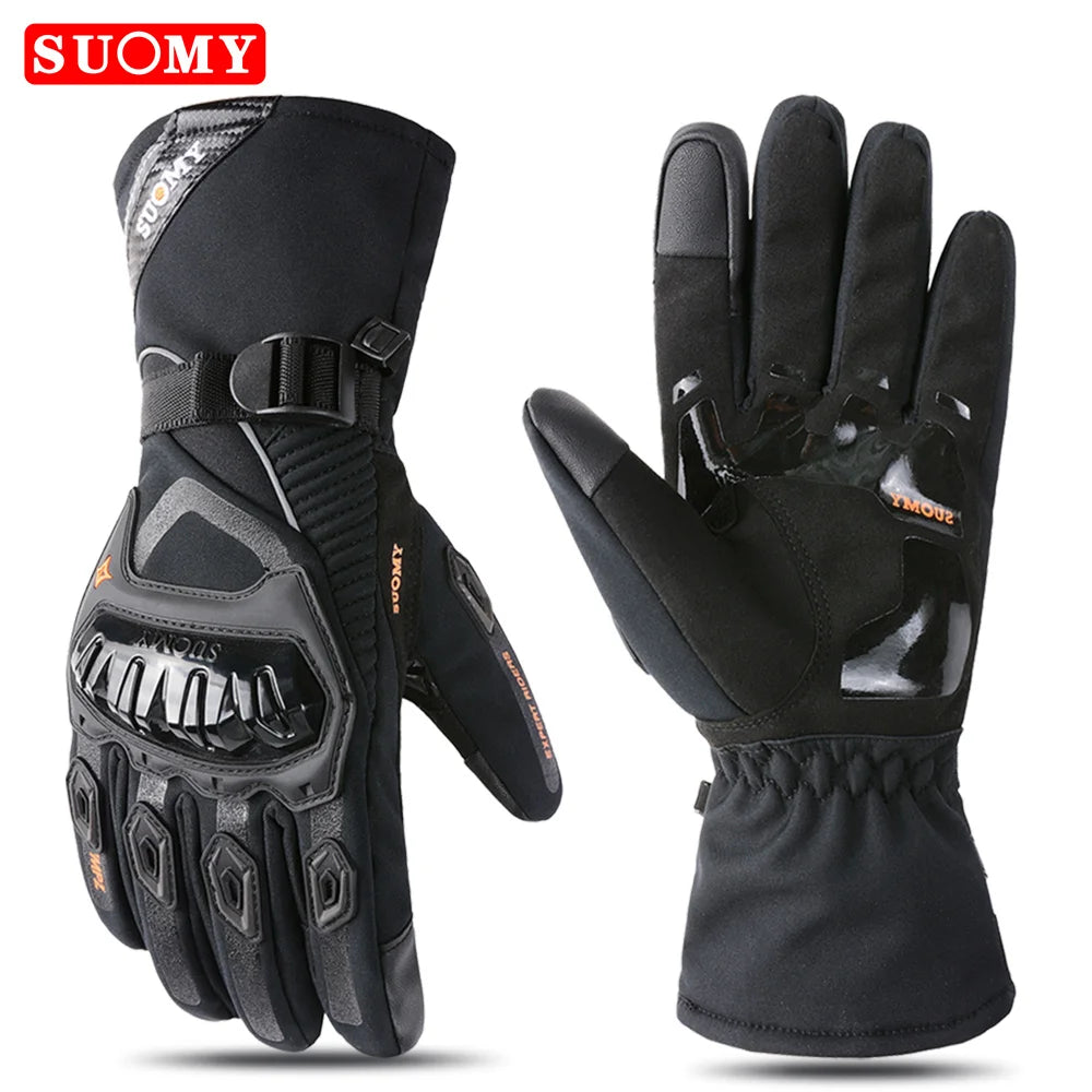 SUOMY Winter Warm Women Motorcycle Gloves