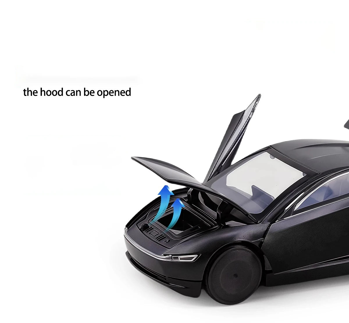 1:32 Cyber Robotaxi Driverless Taxi Alloy Metal Diecast Model