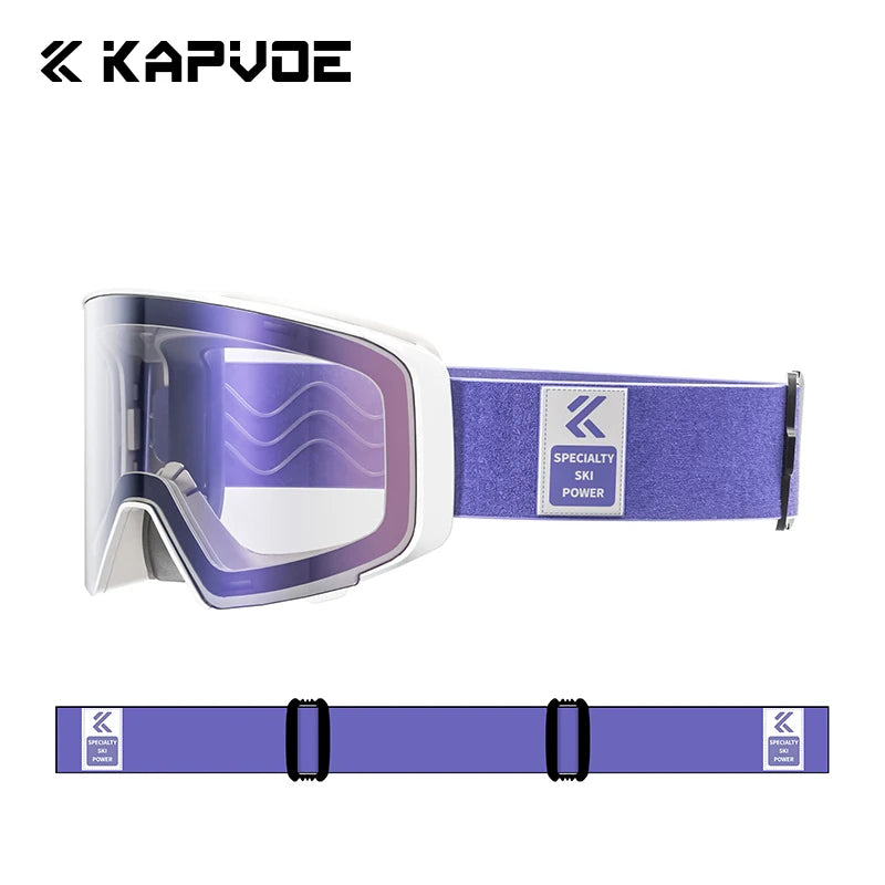 Kapvoe Photochromic Ski Goggles