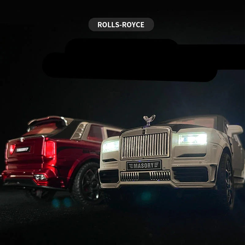 1:24 Rolls Royce Cullinan Masory SUV Alloy Luxy Car Model