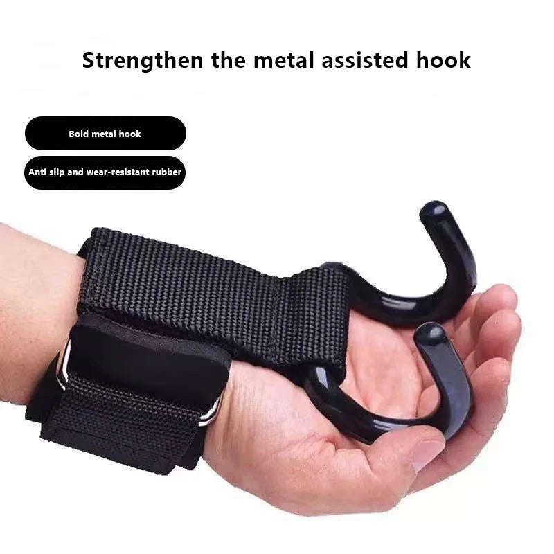 1/2PCS Weight Lifting Hook Grips