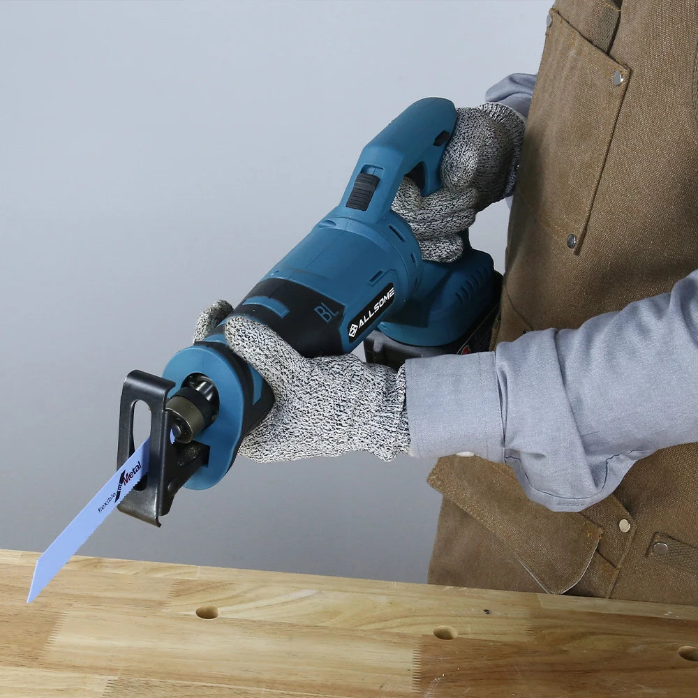Allsome Reciprocating Saw Wood And Metal Cutting Machine Electric Saw