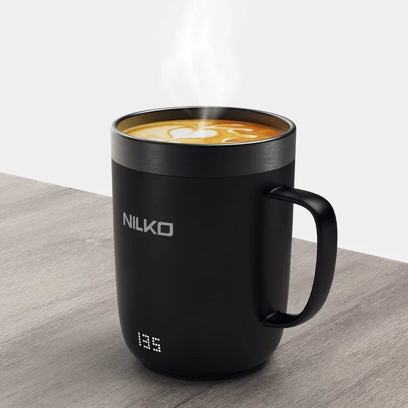 Smart mug warmer wireless heated coffee cup for office
