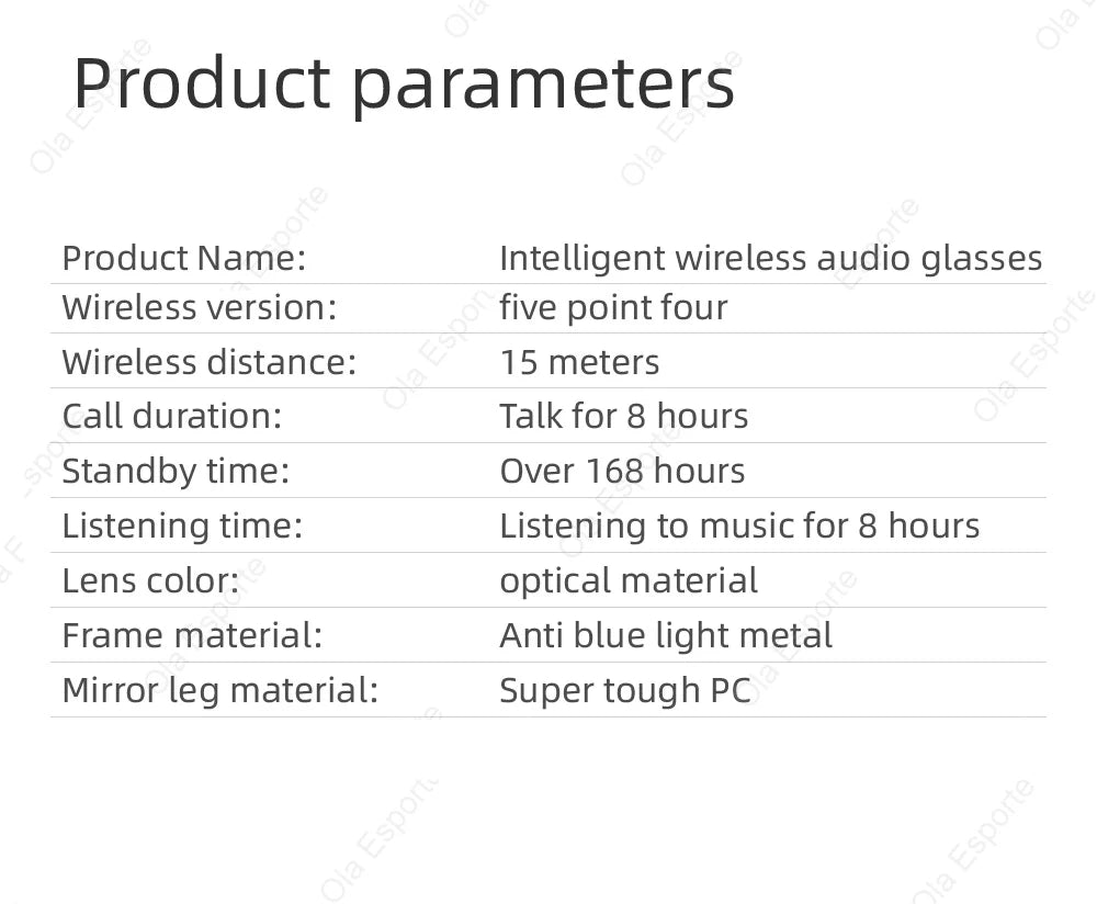 For Xiaomi Smart Audio Glasses