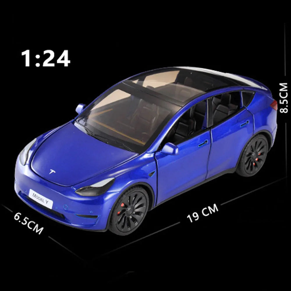 1/24 Scale Model Y Diecast Alloy Toys Models Car