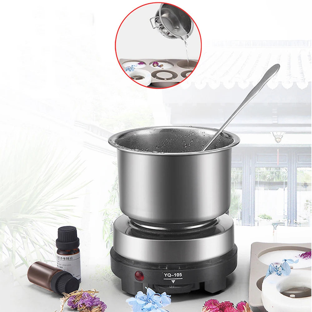 1 Set Candle Making Kit Pouring Pot Candle Making Supplies Tools Kit