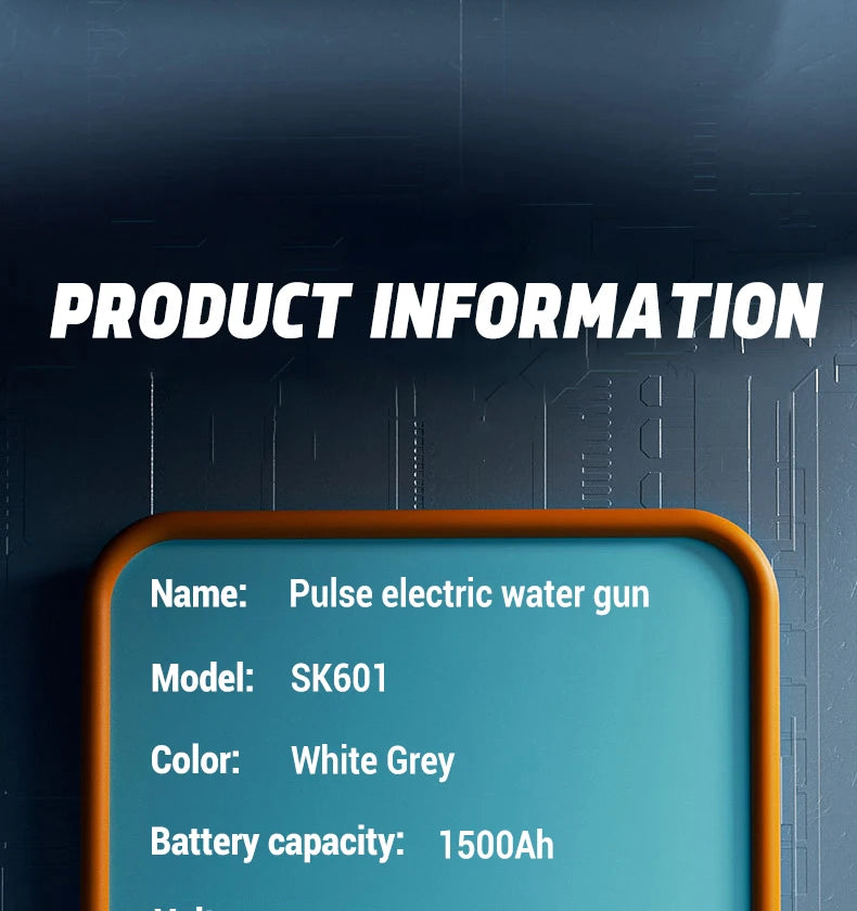 New Electric Water Gun