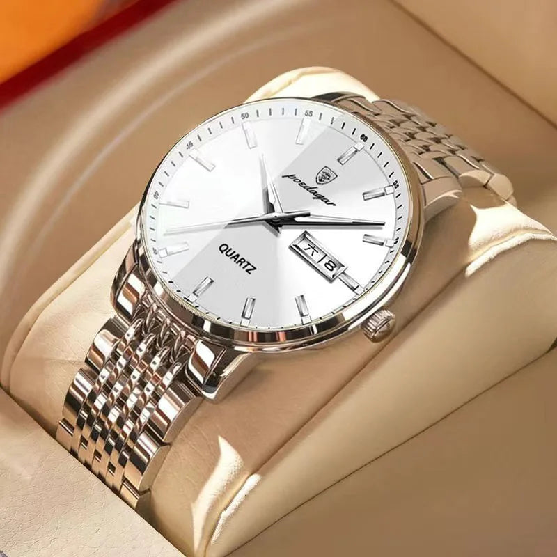 POEDAGAR Luxury Business Men Wristwatches